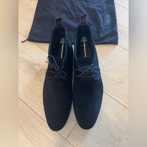 SOLD-Men’s Hugo Boss Suede Shoes